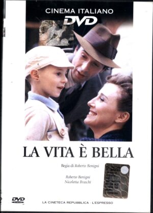La Vita e Bella DVD in Italiano Versione da edicola Roberto Benigni