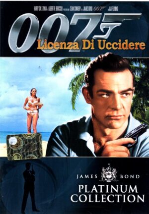 Licenza di uccidere. 007 Platinum Collection n. 1 DVD in Italiano con Slipcase. Versione da edicola (Sean Connery)