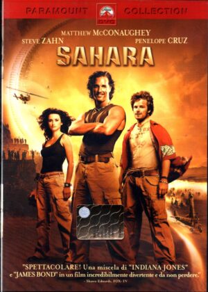 Sahara DVD in Italiano Penelope Cruz Paramount Collection