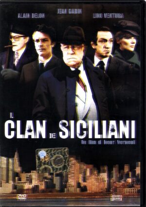 Il Clan Dei Siciliani DVD in Italiano Versione da edicola Alain Delon