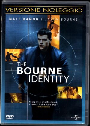 The Bourne Identity DVD in Italiano Matt Damon Versione Noleggio