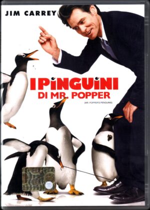 I Pinguini Di Mr Popper DVD in Italiano Jim Carrey  Versione da edicola