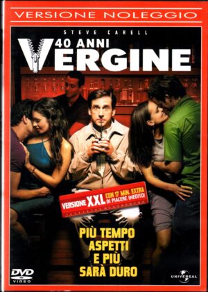 40 ANNI VERGINE DVD in Italiano Versione Noleggio Steve Carell