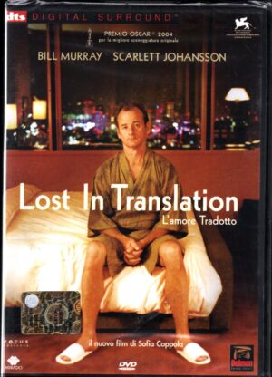 Lost In Translation DVD in Italiano Scarlett Johansson