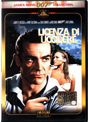 007 Licenza Di Uccidere DVD in Italiano James Bond 007 Collection Versione da edicola