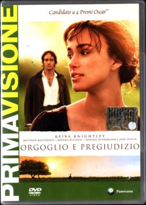 Orgoglio E Pregiudizio Prima Visione DVD in Italiano Versione da edicola