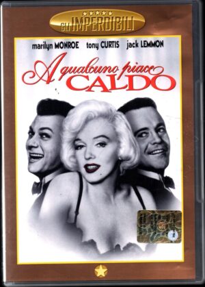 A Qualcuno Piace Caldo Maryln Monroe DVD in Italiano Gli Imperdibili Versione da edicola