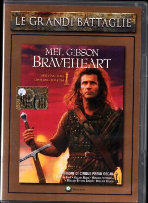 Braveheart (Mel Gibson) DVD Le Grandi Battaglie - Versione da edicola - DVD in Italiano