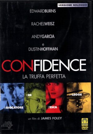 Confidence  La truffa perfetta DVD in Italiano Andy Garcia Versione Noleggio