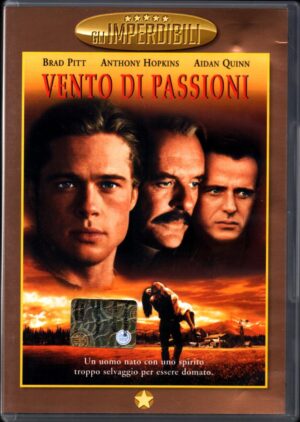 Vento di passioni con Brad Pitt, Anthony Hopkins. DVD in Italiano. Versione da edicola