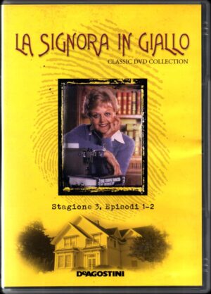 La Signora in Giallo Terza Stagione 3 - Episodi 1-2 DVD in Italiano Versione da edicola