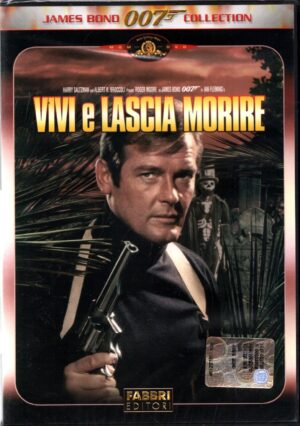 Vivi e Lascia Morire James Bond 007 Collection DVD in Italiano Versione da edicola