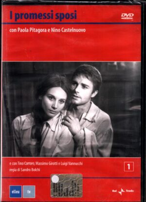 I promessi sposi Vol.1 DVD in Italiano Nino Castelnuovo Versione da edicola