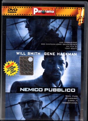 Nemico Pubblico Will Smith, Gene Hackman DVD in Italiano Versione da edicola