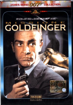 007 Missione Goldfinger con Sean Connery. 007 James Bond Collection. DVD in Italiano. Versione da edicola