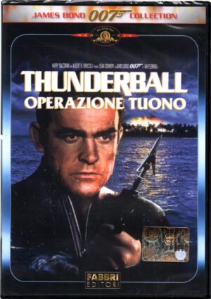 Operazione tuono James Bond 007 Collection DVD in Italiano Versione da edicola