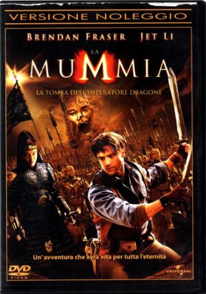 La Mummia Tomba Dell’Imperatore Dragione DVD in Italiano Versione Noleggio