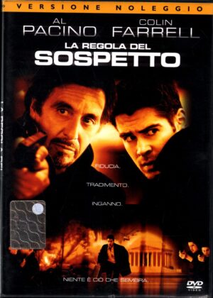 La Regola Del Sospetto DVD in Italiano Al Pacino Versione Noleggio