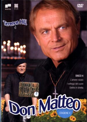 Don Matteo  Quarta Stagione 4 - Disco 4 con 3 Episodi Terence Hill DVD in Italiano Versione da edicola