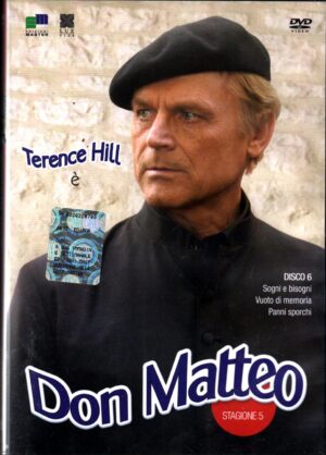Don Matteo Quinta Stagione 5 – Disco 5 con 3 Episodi Terence Hill DVD in Italiano Versione da edicola