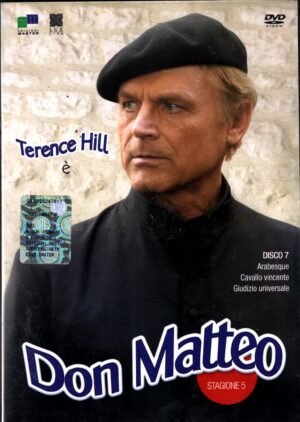 Don Matteo Quinta Stagione 5 – Disco 7 con 3 Episodi Terence Hill DVD in Italiano Versione da edicola