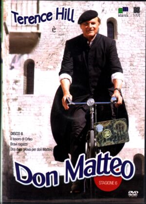 Don Matteo  Sesta Stagione 6 – Disco 8 con 3 Episodi Terence Hill DVD in Italiano Versione da edicola