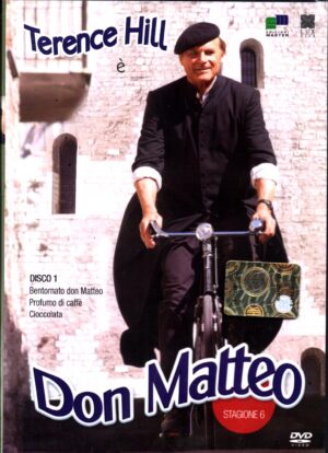 Don Matteo  Sesta Stagione 6 – Disco 1 con 3 Episodi Terence Hill DVD in Italiano Versione da edicola