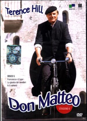 Don Matteo  Sesta Stagione 6 – Disco 5 con 3 Episodi Terence Hill DVD in Italiano Versione da edicola