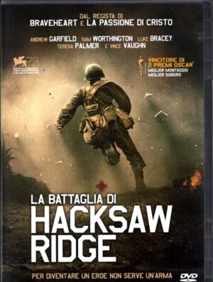 La Battaglia Di Hacksaw Ridge DVD in Italiano Versione da edicola