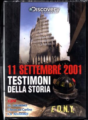 11 Setembre 2001 - Testimoni delle storia. DVD in Italiano Versione da edicola