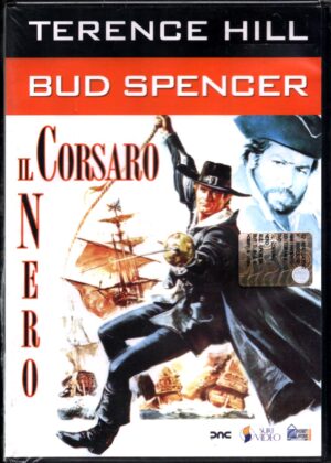 Il Corsaro Nero con Terence Hill e Bud Spencer. DVD in Italiano. Versione da edicola