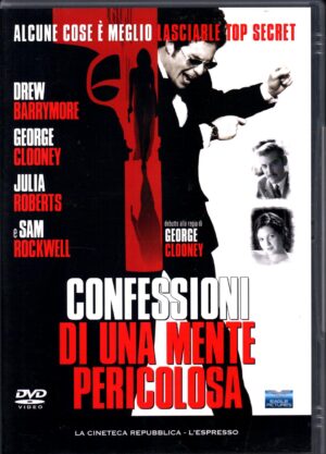 Confessioni Di Una Mente Pericolosa DVD in Italiano George Clooney Versione da edicola