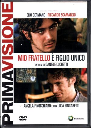 Mio Fratello E' Figlio Unico  Prima Visione DVD in Italiano Riccardo Scamarcio Versione da edicola