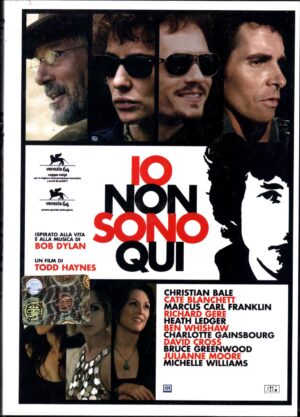 IO NON SONO QUI DVD in Italiano Bob Dylan Versione Noleggio