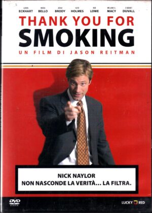 Thank you for smoking DVD in Italiano Adam Brody