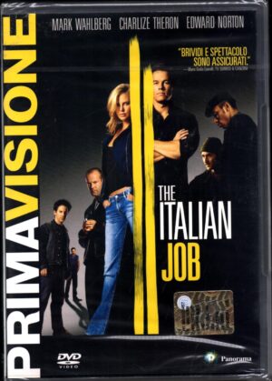The Italian Job DVD in Italiano Prima Visione Versione da edicola