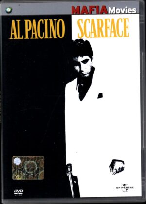 Scarface un film con Al Pacino. Mafia Movies. DVD in Italiano. Versione da edicola