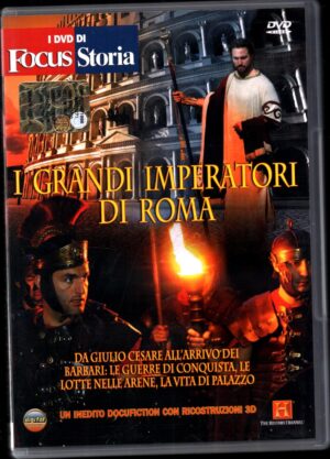 I grandi imperatori di Roma DVD in Italiano Focus Storia Versione da edicola