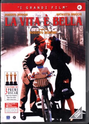 La vita e' bella con Roberto Benigni. I Grandi Film. DVD in Italiano