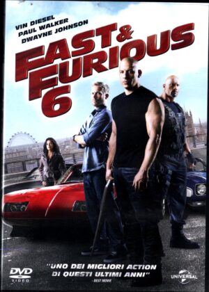 Fast & Furious 6  con DVD in Italiano Vin Diesel