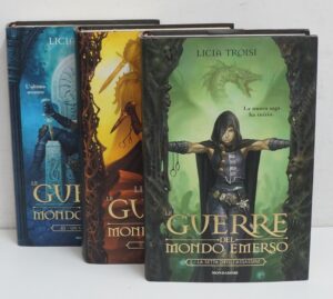 Le Guerre del Mondo Emerso - Trilogia Completa di L. Troisi ed. Mondadori (Prima edizione) CARTONATI