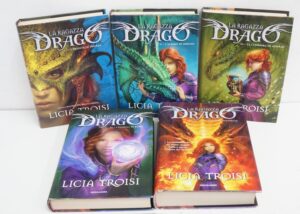 La ragazza drago - Saga Completa (5 volumi) di Troisi, Licia ed. Mondadori