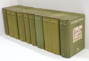 Storia d'Italia. Raccolta di n. 6 volumi in 10 tomi di AA.VV. ed. Einaudi