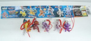 Lotto n. 5 Pokemon Cell Phone Strap. Tomy 2013 (Manca Pikachu)