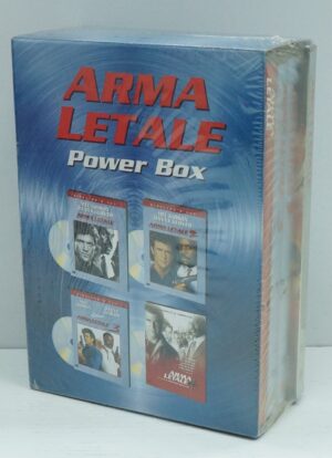 Arma Letale - Power box  4 film (4 DVD) con Cofanetto (Arma letale 1, 2, 3, 4) - DVD in italiano