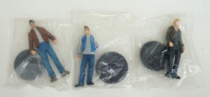 Set n. 3 Personaggi Bad Boys Glare of Eyes. Mini Figure
