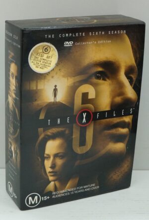The X-Files. Sixth Season. Stagione 6 Completa (6 DVD) DVD Edizione Regno Unito PAL Regione 4, Lingua Inglese, Italiano incluso