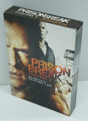 Prison Break - Terza Stagione 3 Completa (Eposodi 1-13) (4 DVD) con Cofaneto - DVD in Italiano