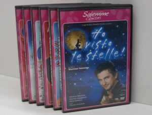 Vincenzo Salemme Lotto di 6 film DVD in italiano. Ho visto le stelle, L'amico del cuore, Amore a prima vista, Cose da pazzi, Volesse il cielo, A ruota libera