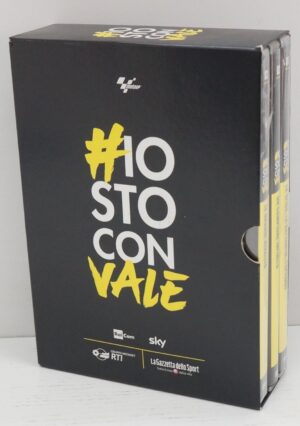 Io sto con Vale (Valentino Rossi) - Raccolta Completa (3 DVD) con Cofanetto - Versione da edicola - DVD in italiano